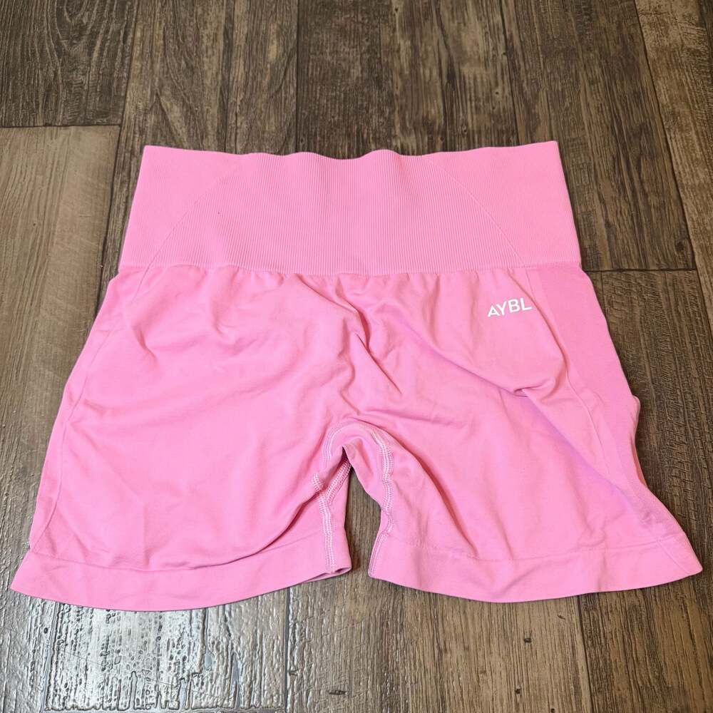AYBL Empower Seamless Shorts Pink Size Large
